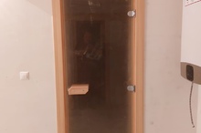 Дверь стеклянная, увеличение коробки до 280 мм. Посёлок Пичугово